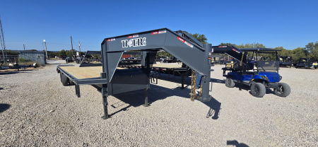 New 2026 Tiger - Gooseneck Flatbed - 102  X 27' - Equipment Trailer