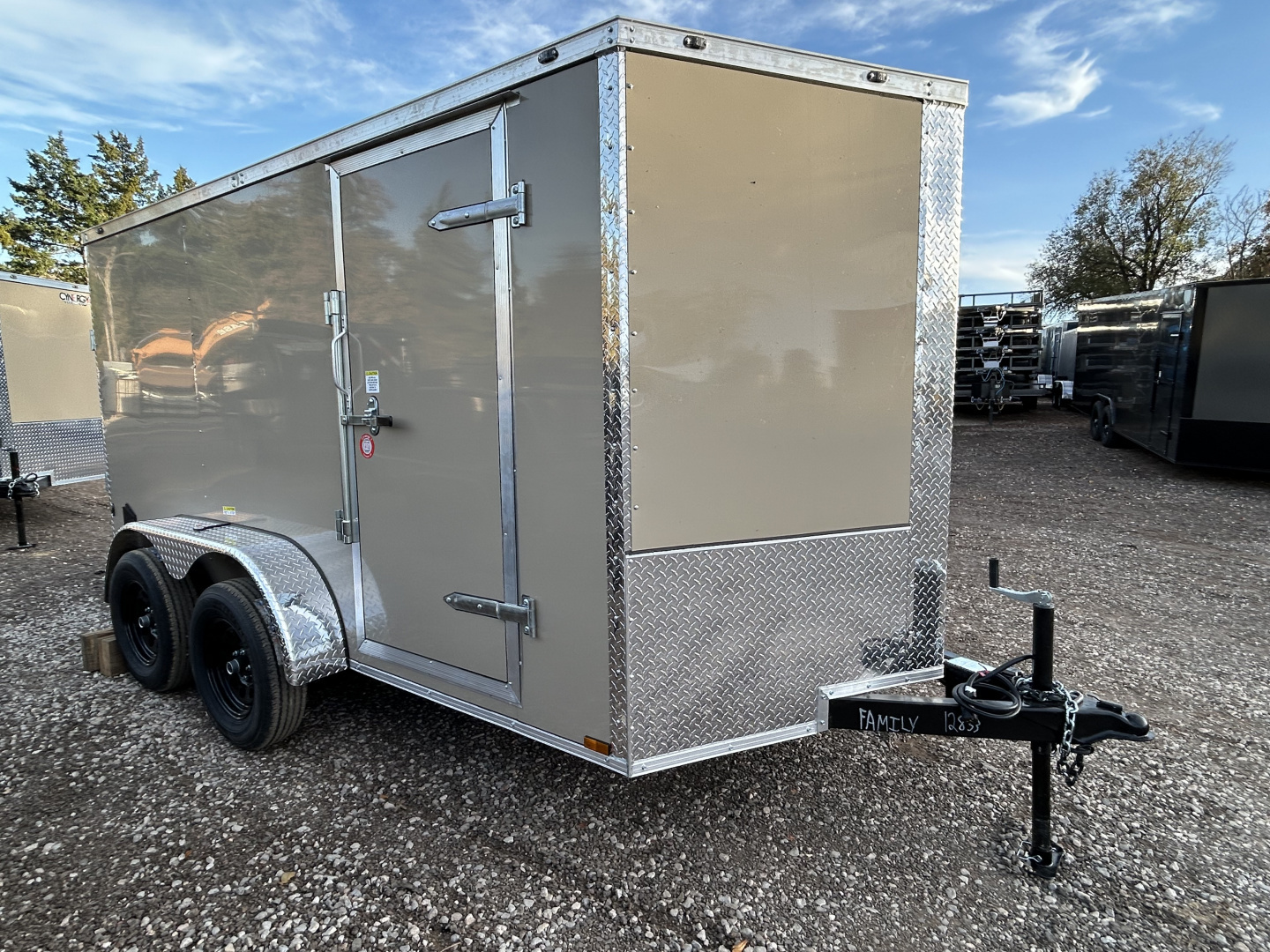 New 2026 Cynergy 2 6x12 Tandem Axles-3500lbs axles Cargo / Enclosed Trailer-Basic PKg