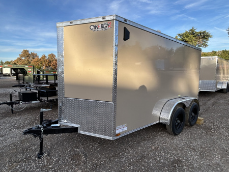 New 2026 Cynergy 2 6x12 Tandem Axles-3500lbs axles Cargo / Enclosed Trailer-Basic PKg