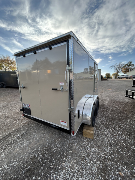 New 2026 Cynergy 2 6x12 Tandem Axles-3500lbs axles Cargo / Enclosed Trailer-Basic PKg