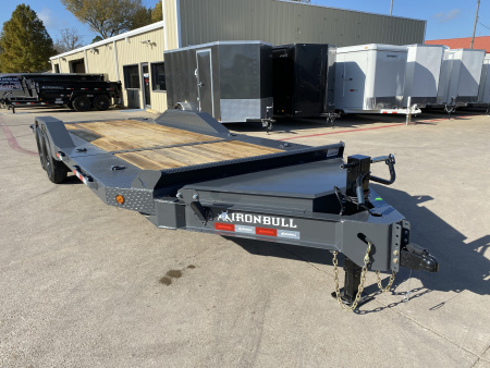 New 2026 Iron Bull TWB  102x22  Tilt bed Car Hauler