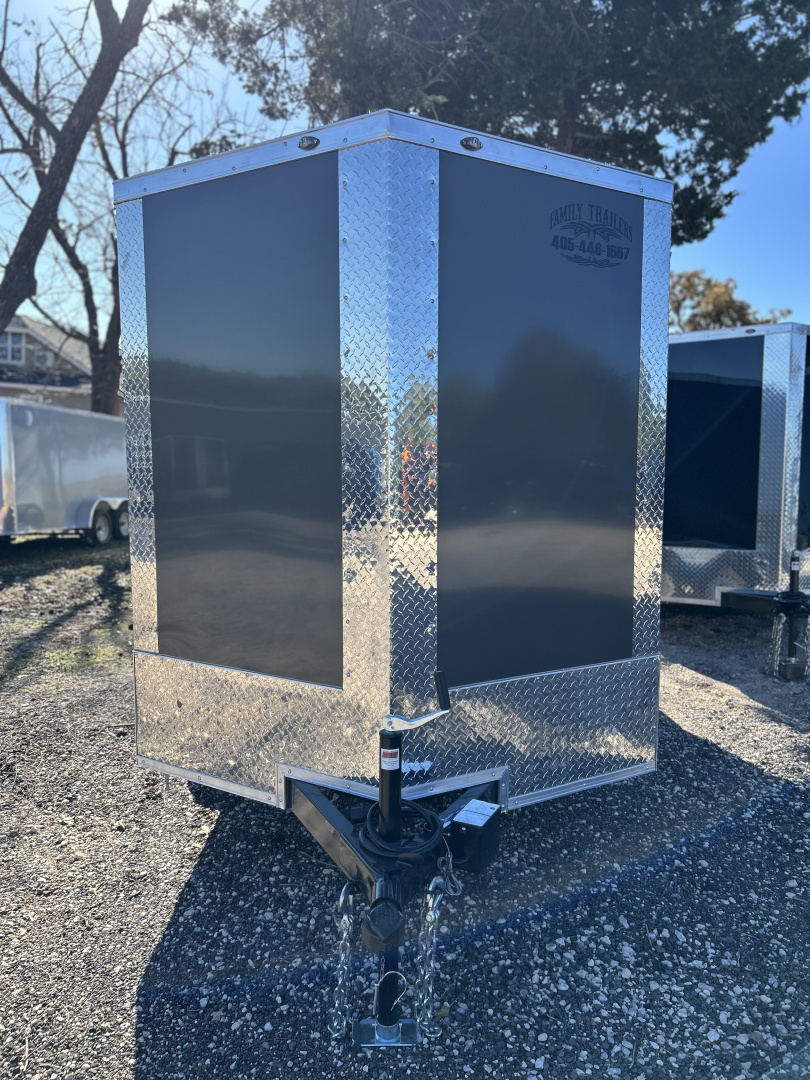 New 2026 Family Trailer 6x12 Tandem Axles Cargo / Enclosed Trailer-Basic Pkg