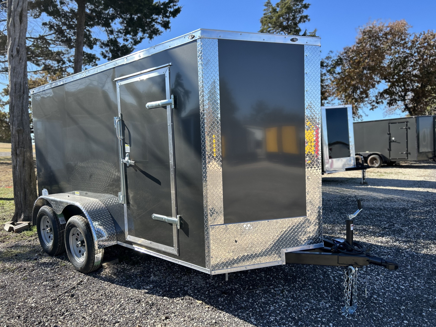 New 2026 Family Trailer 6x12 Tandem Axles Cargo / Enclosed Trailer-Basic Pkg