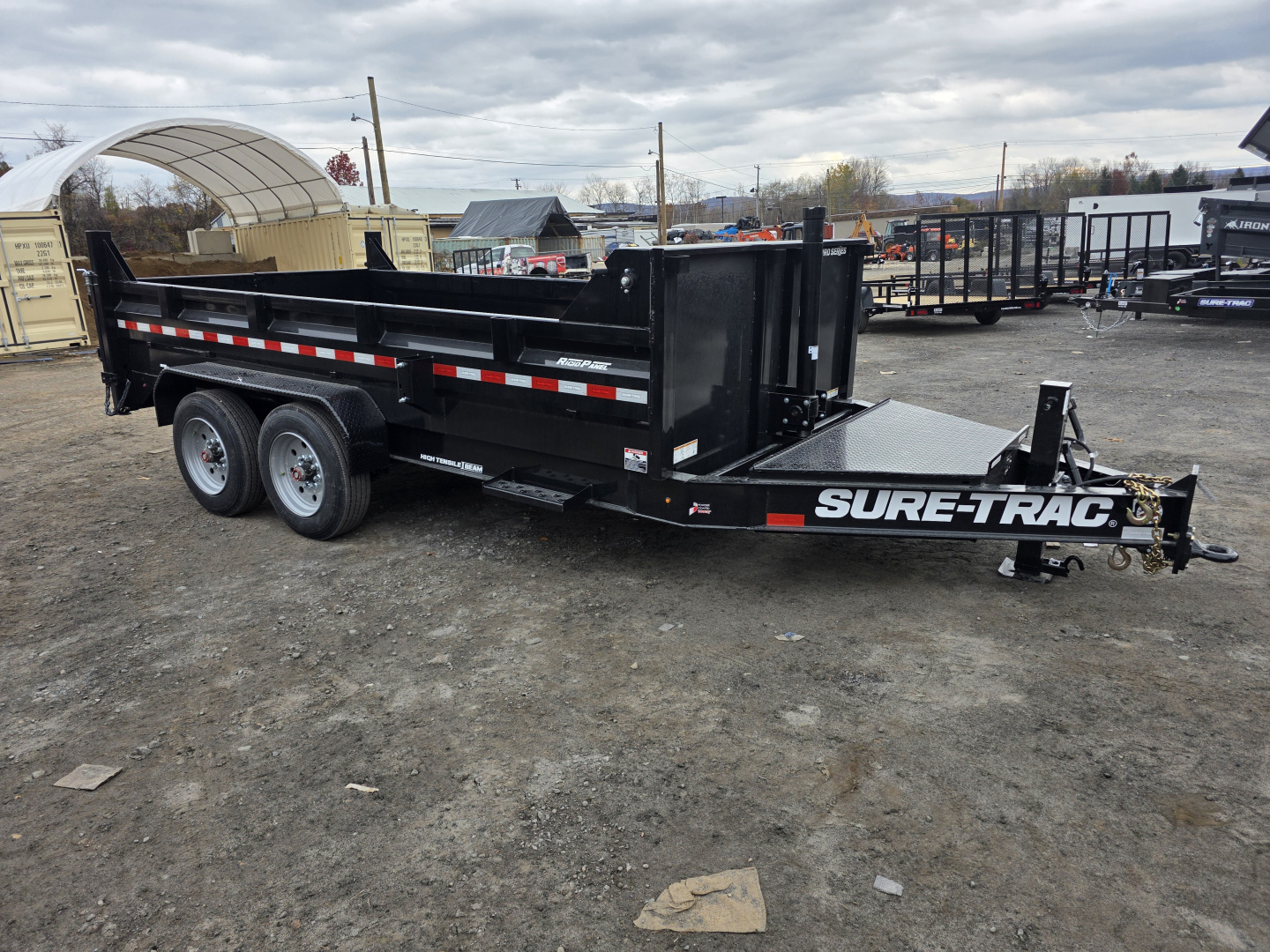 New 2026 Sure-Trac 7X14 17.6 PRO SERIES Dump Trailer