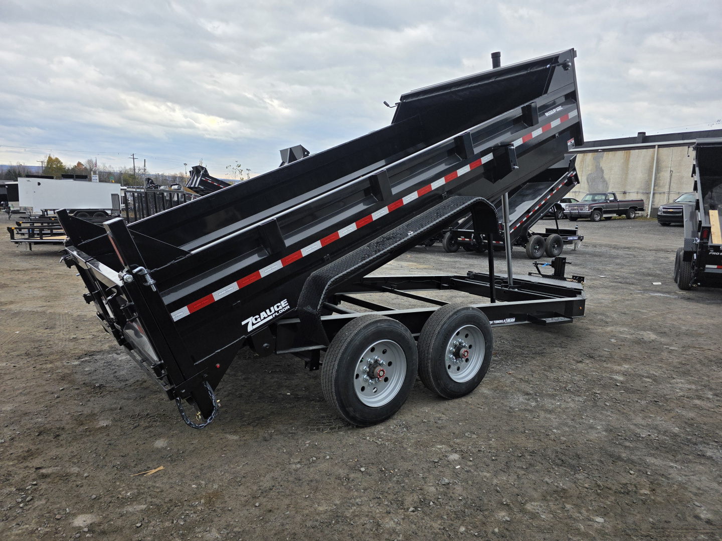 New 2026 Sure-Trac 7X14 17.6 PRO SERIES Dump Trailer