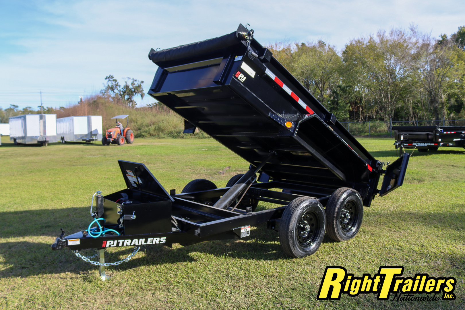 New 2026 5x10 PJ Dump Trailer