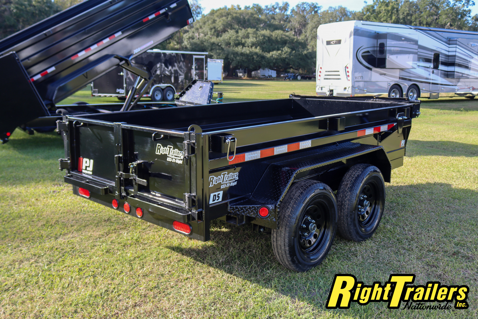 New 2026 5x10 PJ Dump Trailer