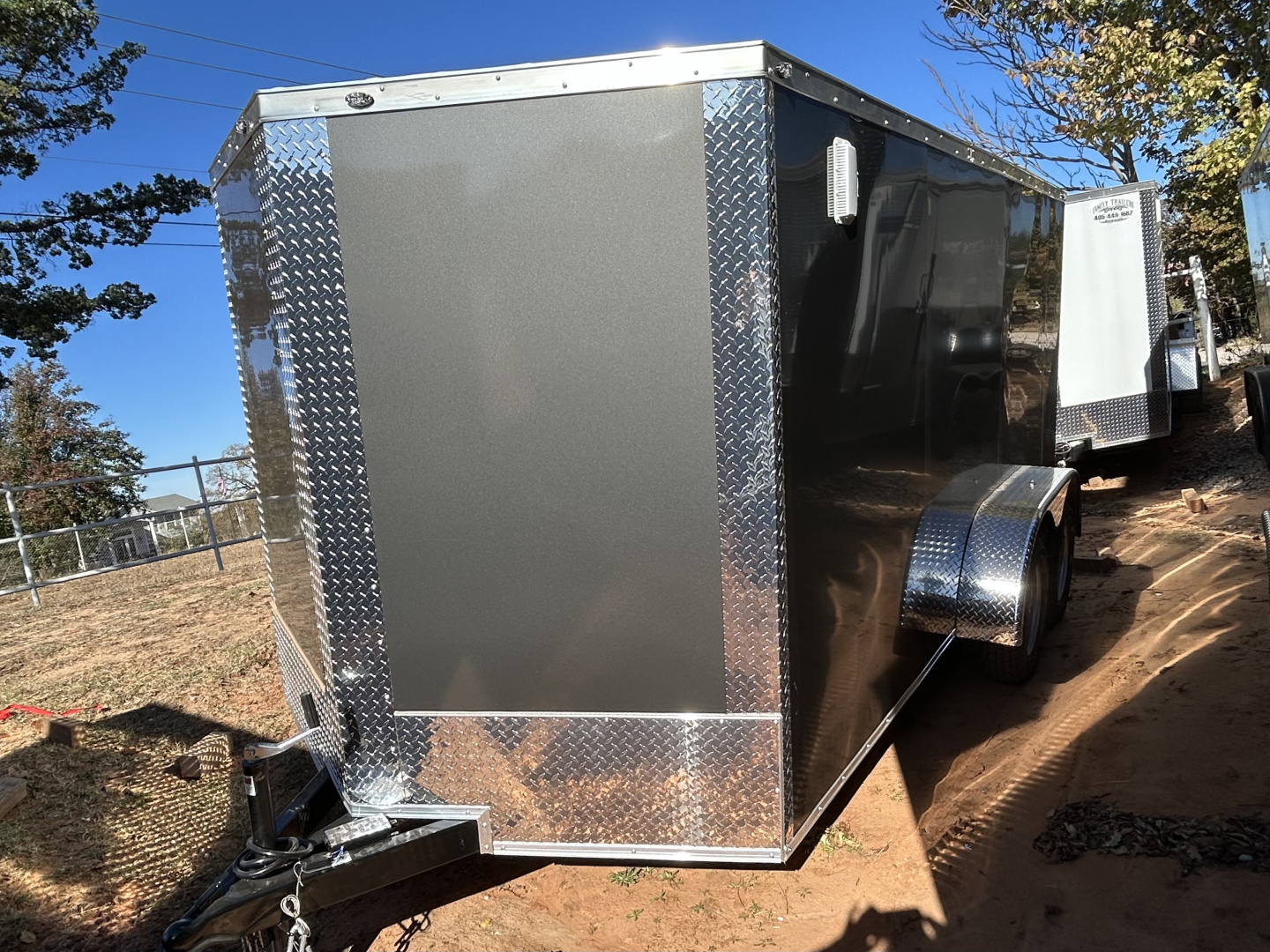 New 2026 Family Trailer 7x14 Tandem Axles Cargo / Enclosed Trailer