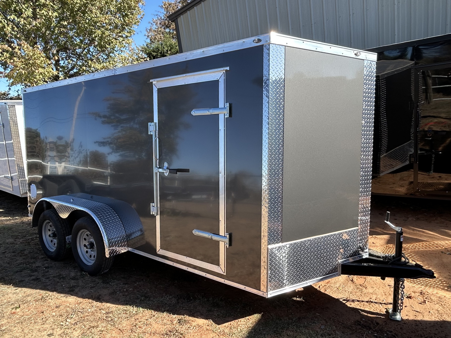New 2026 Family Trailer 7x14 Tandem Axles Cargo / Enclosed Trailer