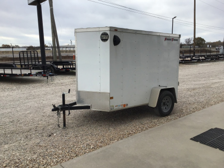 Used 2024 Wells Cargo 5'x8' Enclosed Cargo