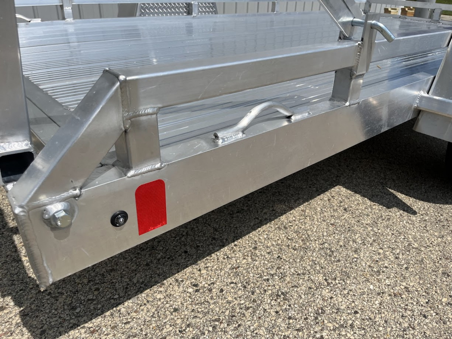 New 2026 Black Rhino *INCOMING* Aluminum 74"x12' Low Profile LPS7812A (ATV / UTV / Side by Side) Utility Trailer