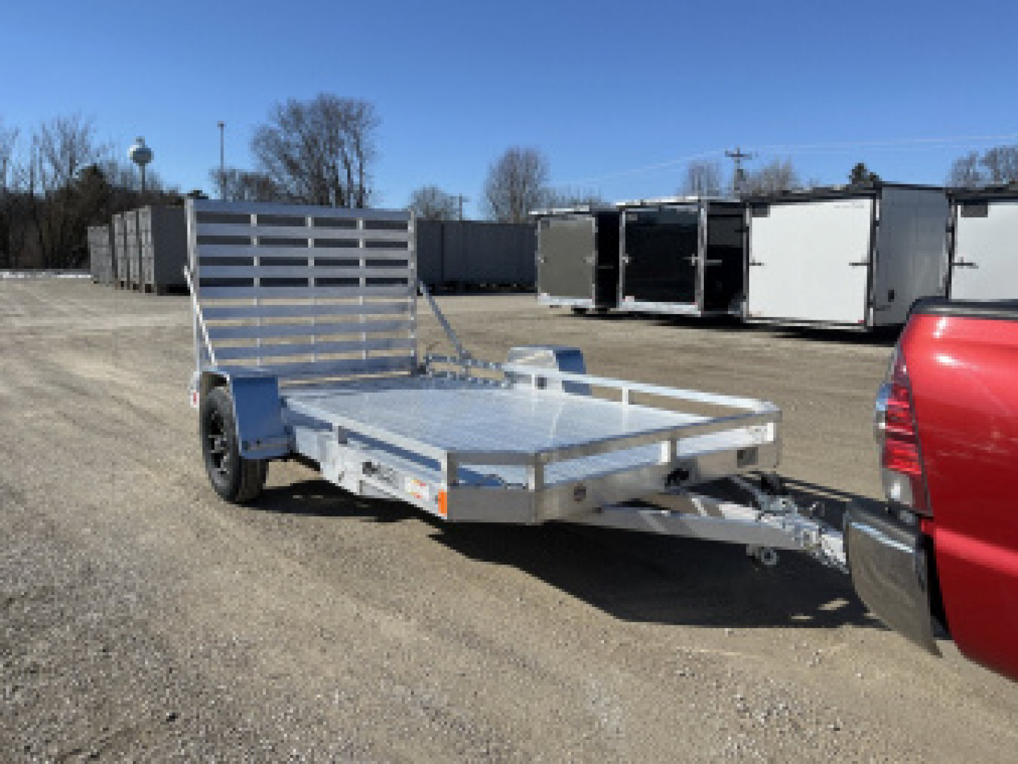 New 2026 Black Rhino *INCOMING* Aluminum 74"x12' Low Profile LPS7812A (ATV / UTV / Side by Side) Utility Trailer