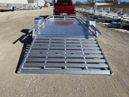 New 2026 Black Rhino *INCOMING* Aluminum 74"x12' Low Profile LPS7812A (ATV / UTV / Side by Side) Utility Trailer