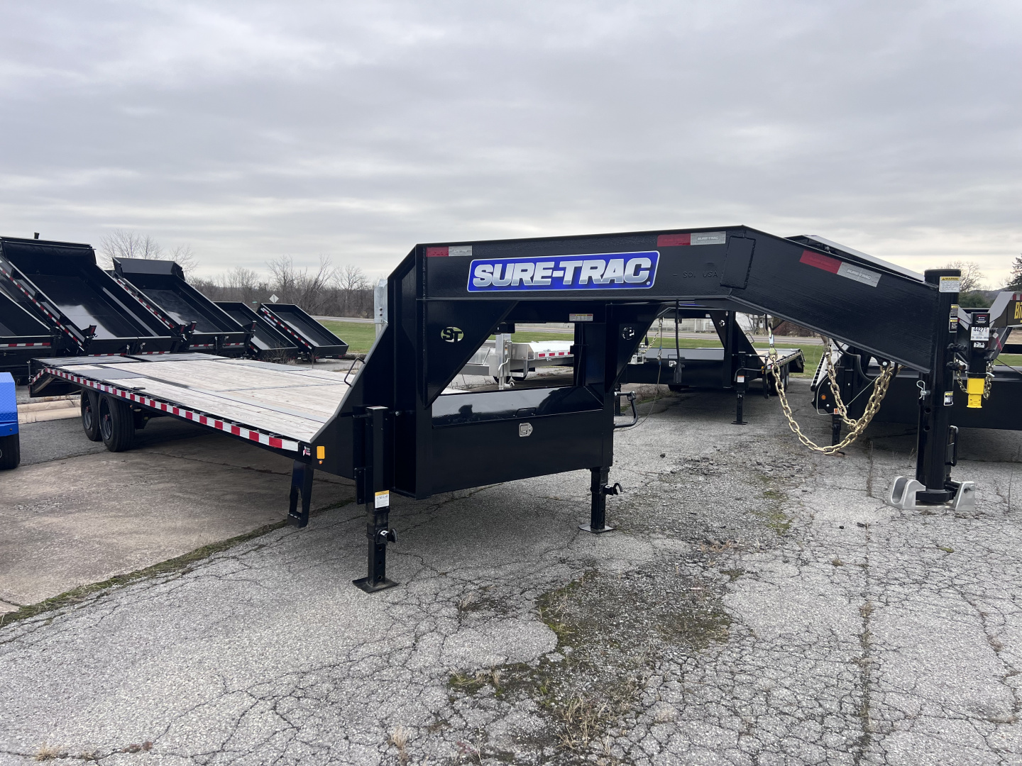 Used 2026 Sure-Trac 8.5X25+5 17.6 GN Deckover Trailer