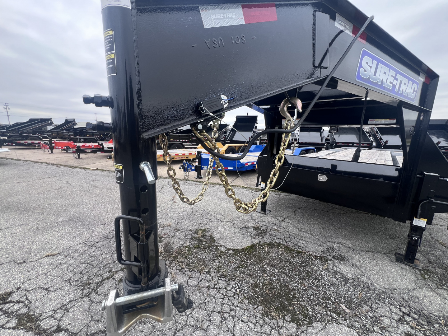 Used 2026 Sure-Trac 8.5X25+5 17.6 GN Deckover Trailer