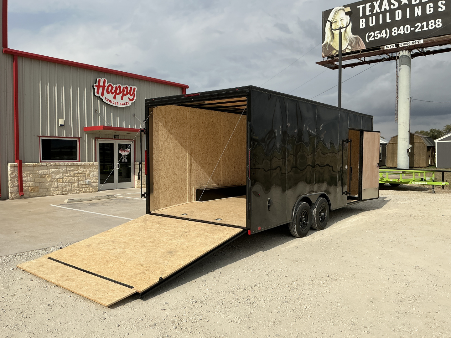 New 2026 Compass 8.5x20' Enclosed Cargo Trailer - Indigo DLX