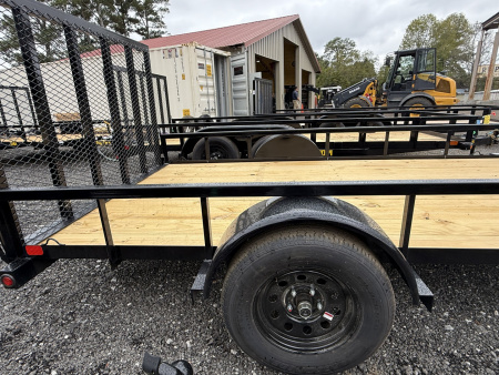 New 2026 Big Tex Trailers 35SA-12R1A-4PBK Utility Trailer