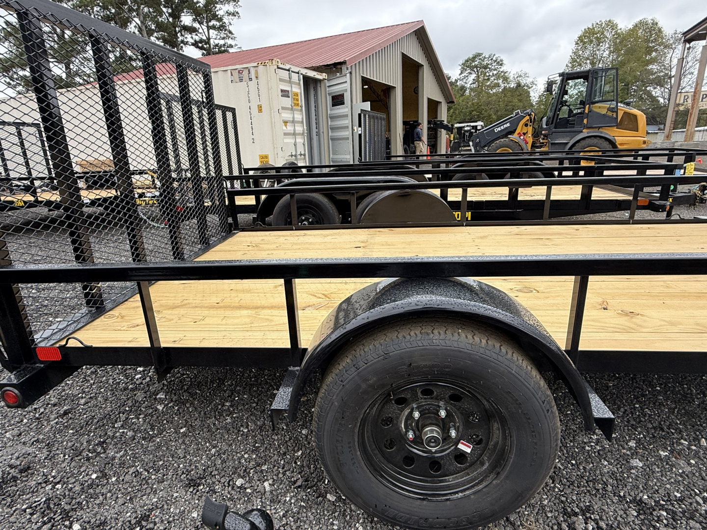 New 2026 Big Tex Trailers 35SA-12R1A-4PBK Utility Trailer