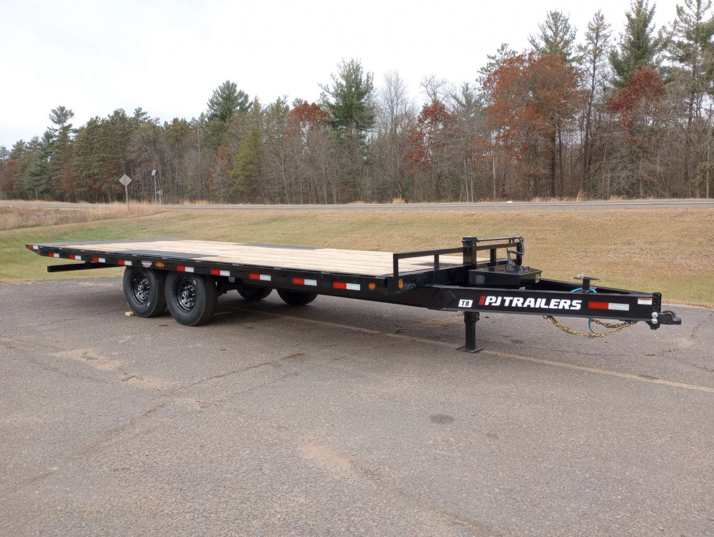 New 2026 PJ Trailers Deckover Tilt (T8) 22' Tilt Trailer