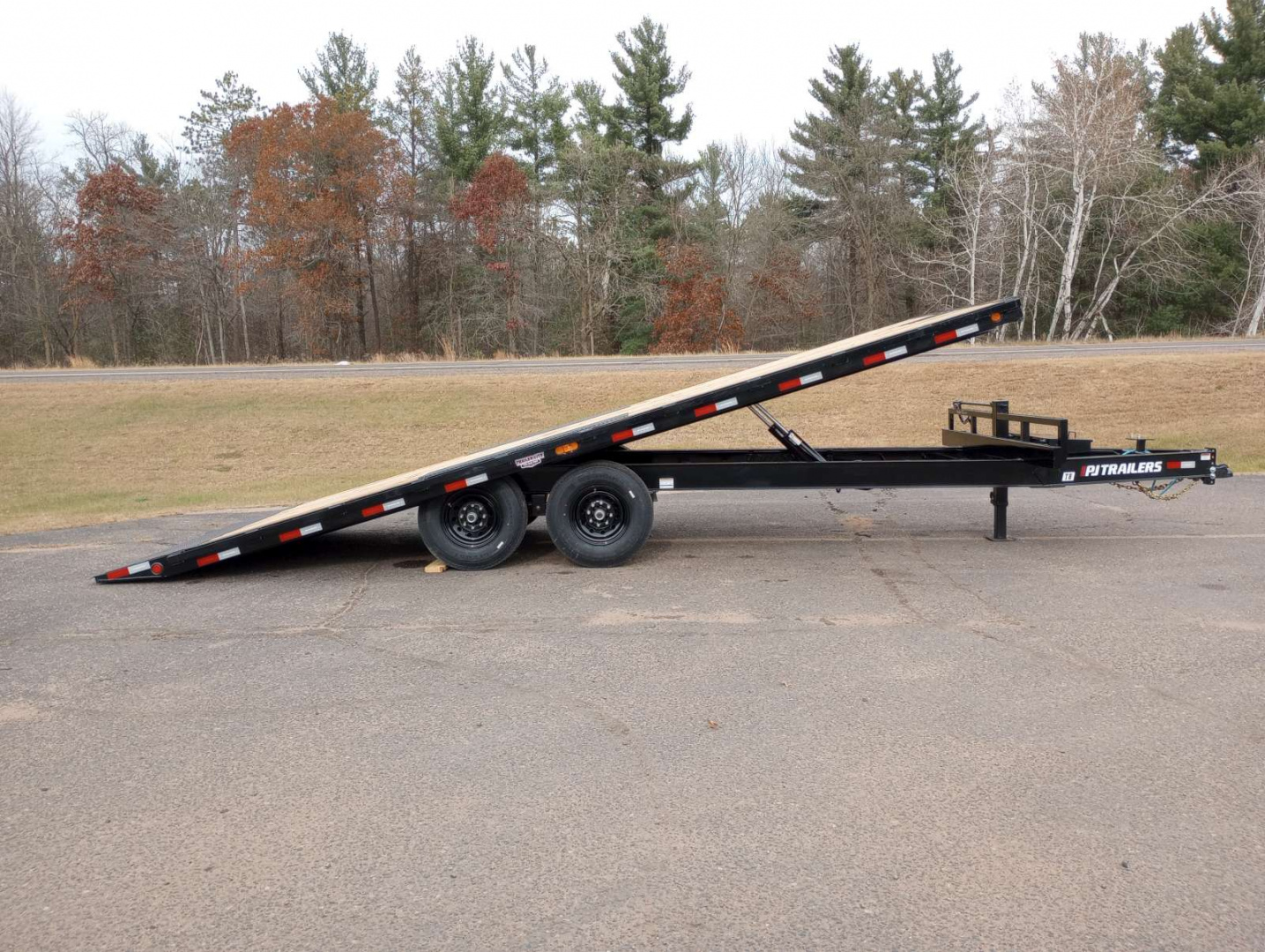 New 2026 PJ Trailers Deckover Tilt (T8) 22' Tilt Trailer