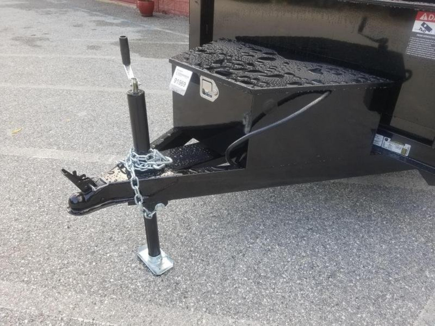 New 5 x 8 BWISE Low Pro Dump Trailer 3k