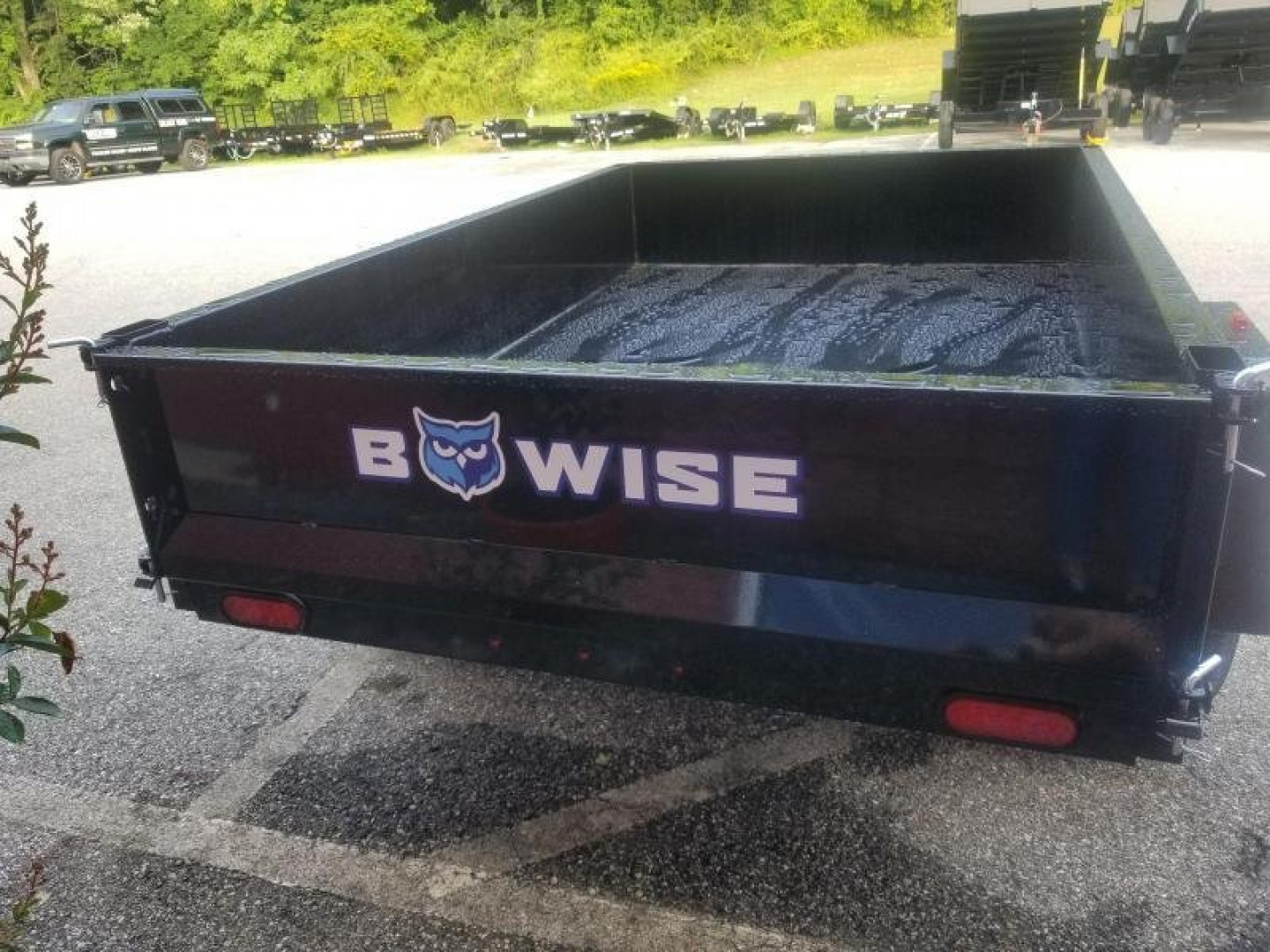 New 5 x 8 BWISE Low Pro Dump Trailer 3k