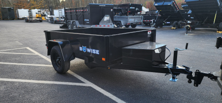 New 5 x 8 BWISE Low Pro Dump Trailer 3k