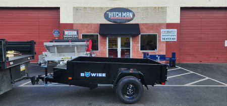 New 5 x 8 BWISE Low Pro Dump Trailer 3k