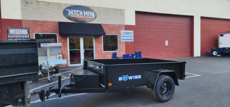 New 5 x 8 BWISE Low Pro Dump Trailer 3k