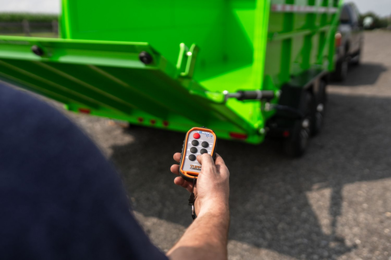 New 7 x 14 DUT15 BWISE Telescopic Ultimate Dump Trailer 15.4K **Hammertone Black/Gray Frame