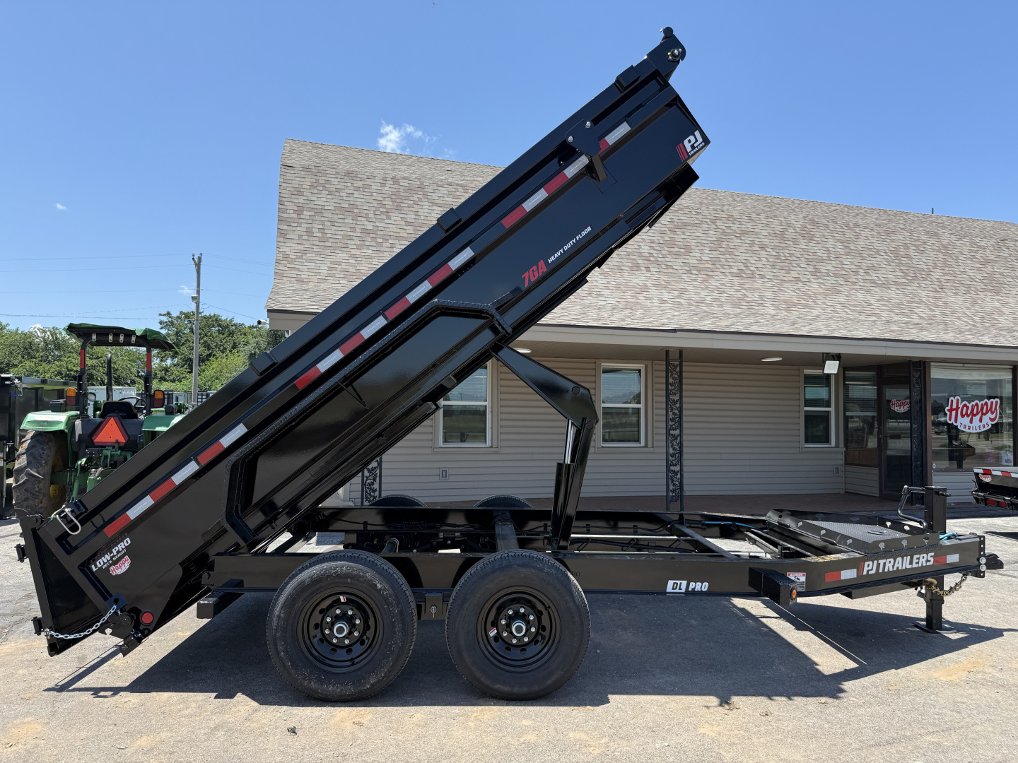 New 2026 PJ 83"x14' BP Tandem Axle Low Pro Dump w/ 24" Sides – DL