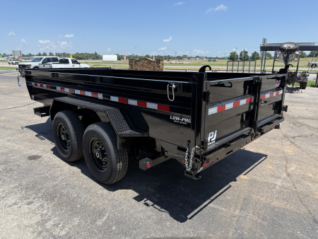New 2026 PJ 83"x14' BP Tandem Axle Low Pro Dump w/ 24" Sides – DL
