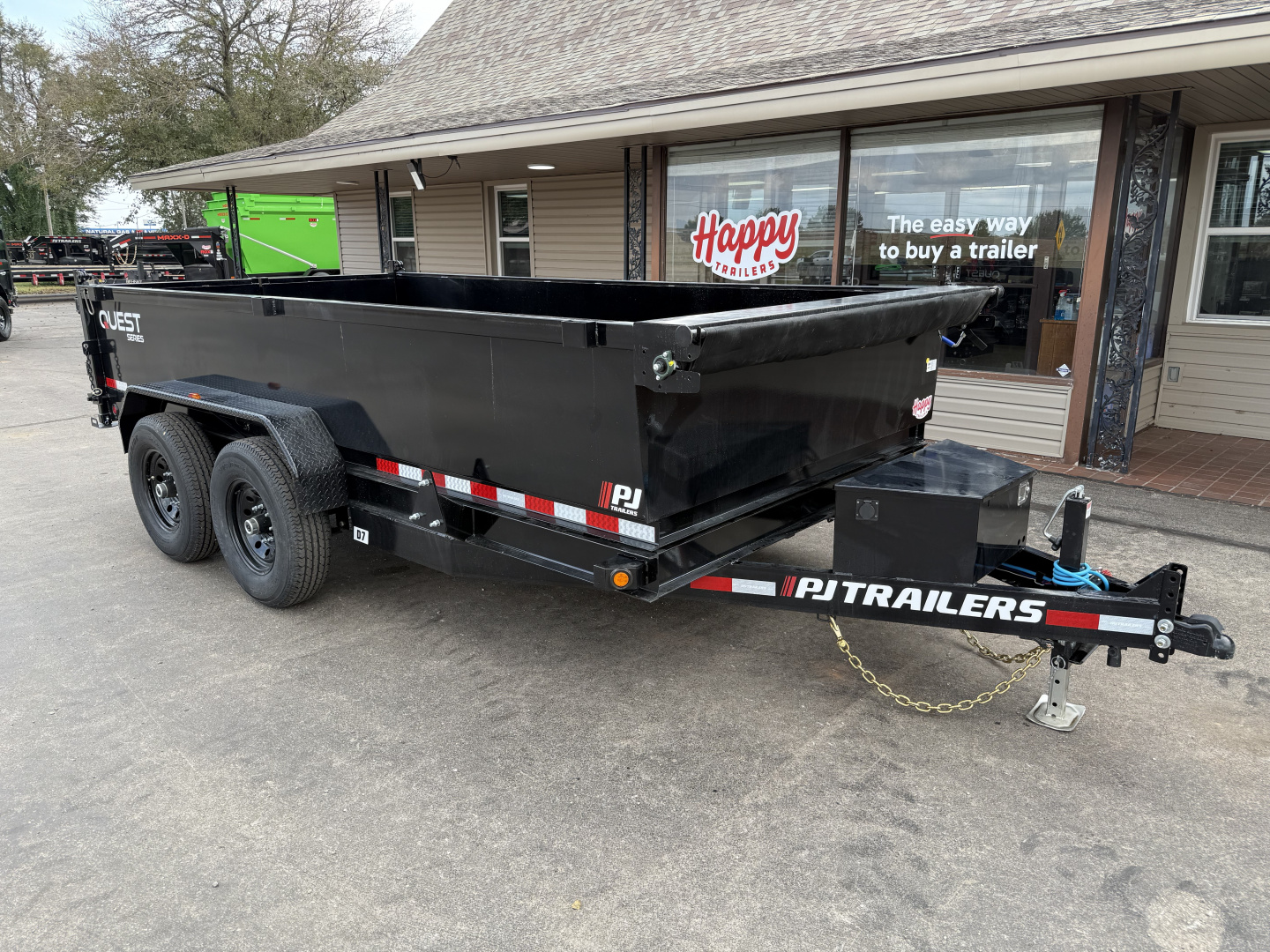 New 2026 PJ 83"x14' BP Tandem Axle Dump w/ 24" Sides – D7