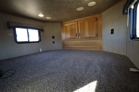 Used 2020 Bison Trailers Trail Boss 3 Horse LQ Slide Horse Trailer