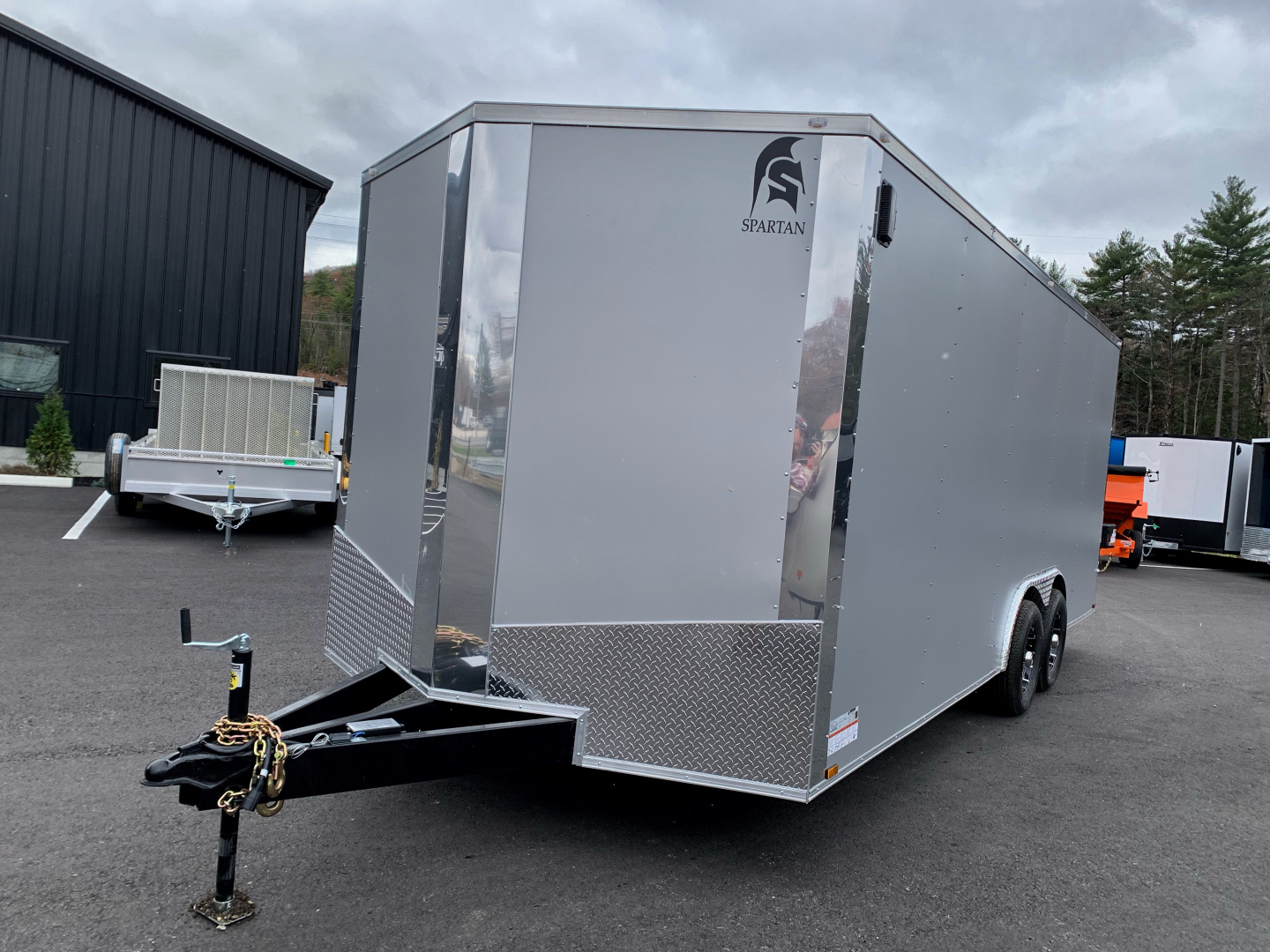 New 2026 SPARTAN 8.5X20+ 2ft V nose/ 7' Int Height/ Ext. Tongue / Polycore- 9990GVW