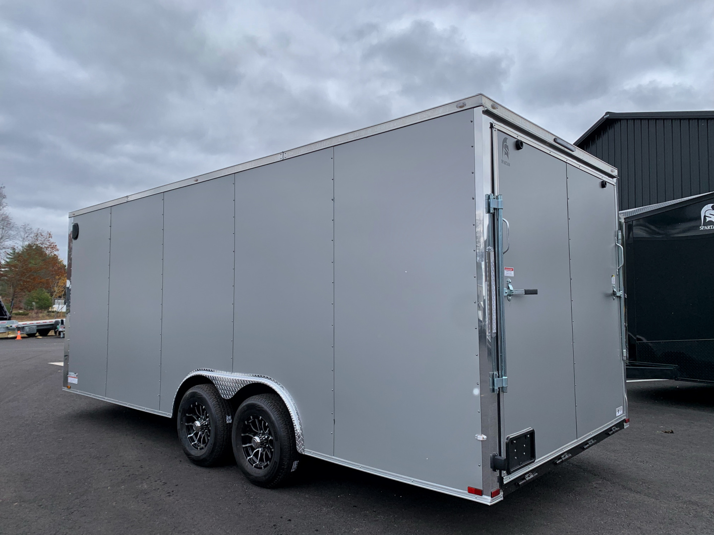 New 2026 SPARTAN 8.5X20+ 2ft V nose/ 7' Int Height/ Ext. Tongue / Polycore- 9990GVW