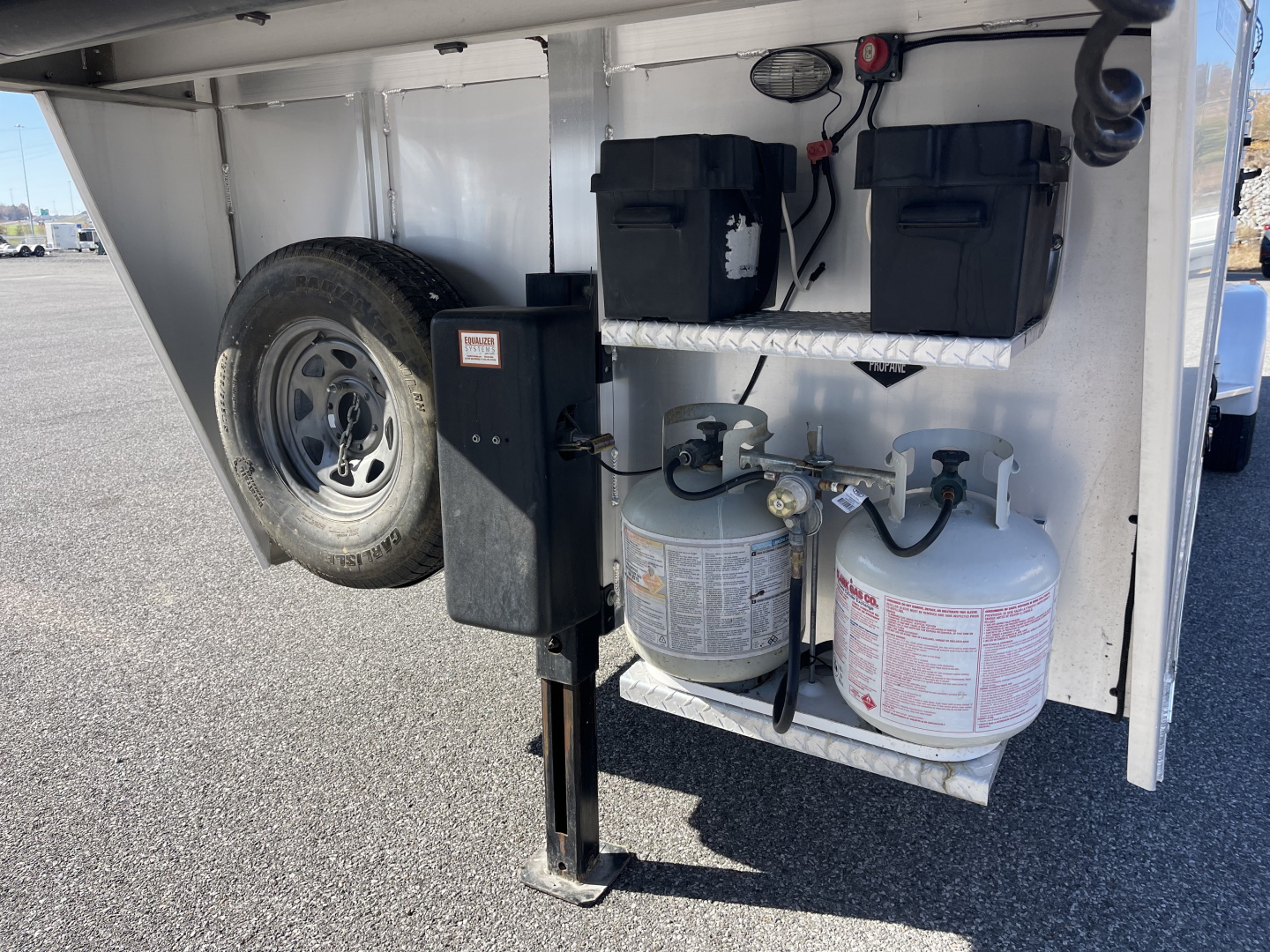 Used 2016 Exiss Trailers 7308 Horse Trailer