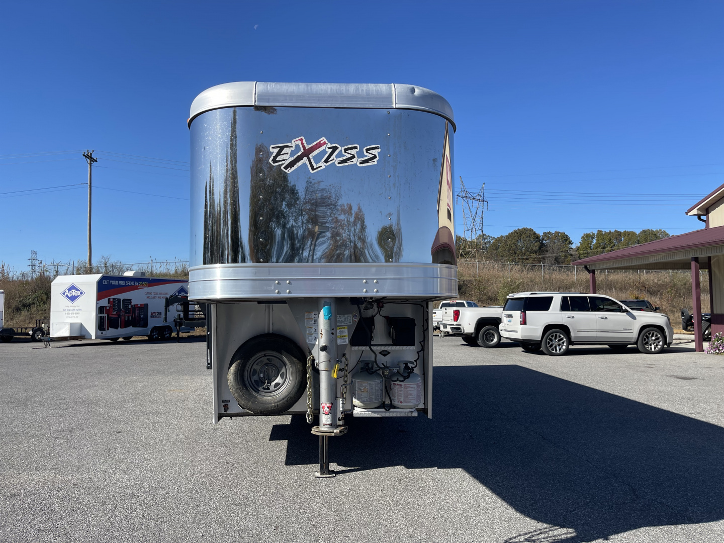 Used 2016 Exiss Trailers 7308 Horse Trailer