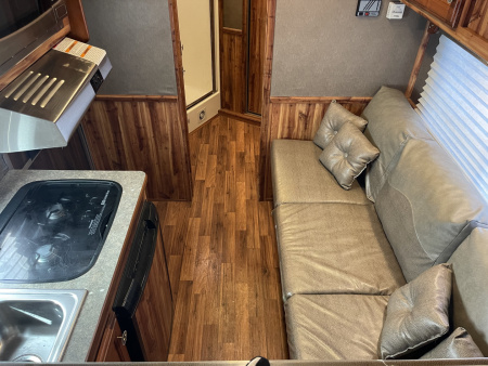 Used 2016 Exiss Trailers 7308 Horse Trailer