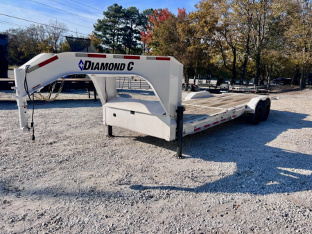 Used 2024 Diamond C Trailers HDT 210 Package 22'X80  Flatbed Trailer