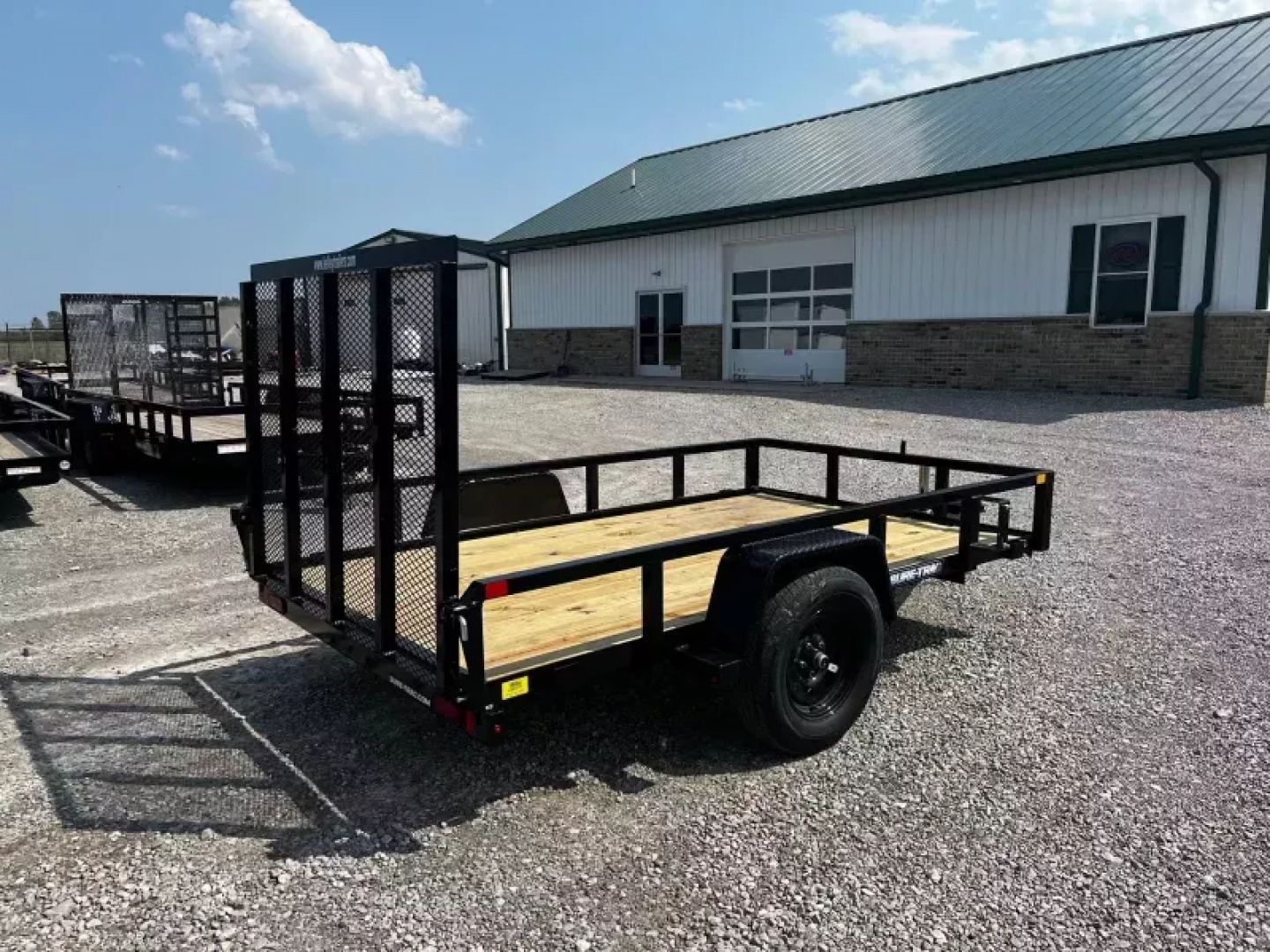 New 2025 Sure-Trac 6x10 Tube Top Utility Trailer