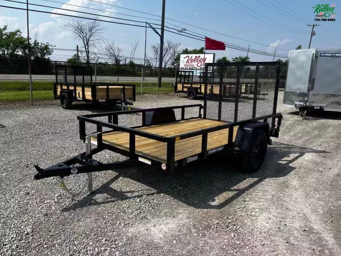 New 2025 Sure-Trac 6x10 Tube Top Utility Trailer