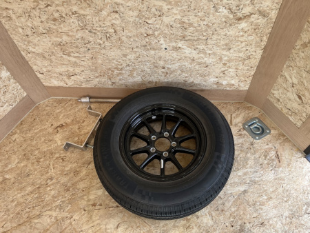 New 2025 Qualitec Aluminum 7.5' x 16'+30" Aerostar w/ UTV Package, Escape Door, Spare Tire & Mount Cargo / Enclosed Trailer