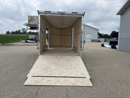 New 2026 Qualitec *INCOMING* Aluminum 7.5' x 16'+30  Aerostar w/ UTV Package, Escape Door and Shore Power Cargo / Enclosed Trailer