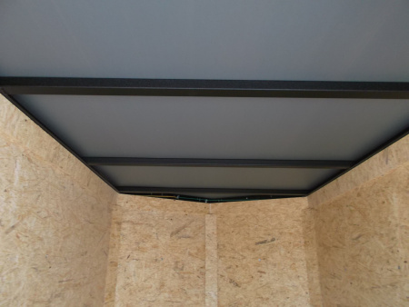 New 2026 Covered Wagon Trailers 4x6 Cargo Trailer / Enclosed Trailer / LEDs / Radials / 1 Piece Roof / Semi-Screwless Exterior / Bed Lined Frame and Tongue