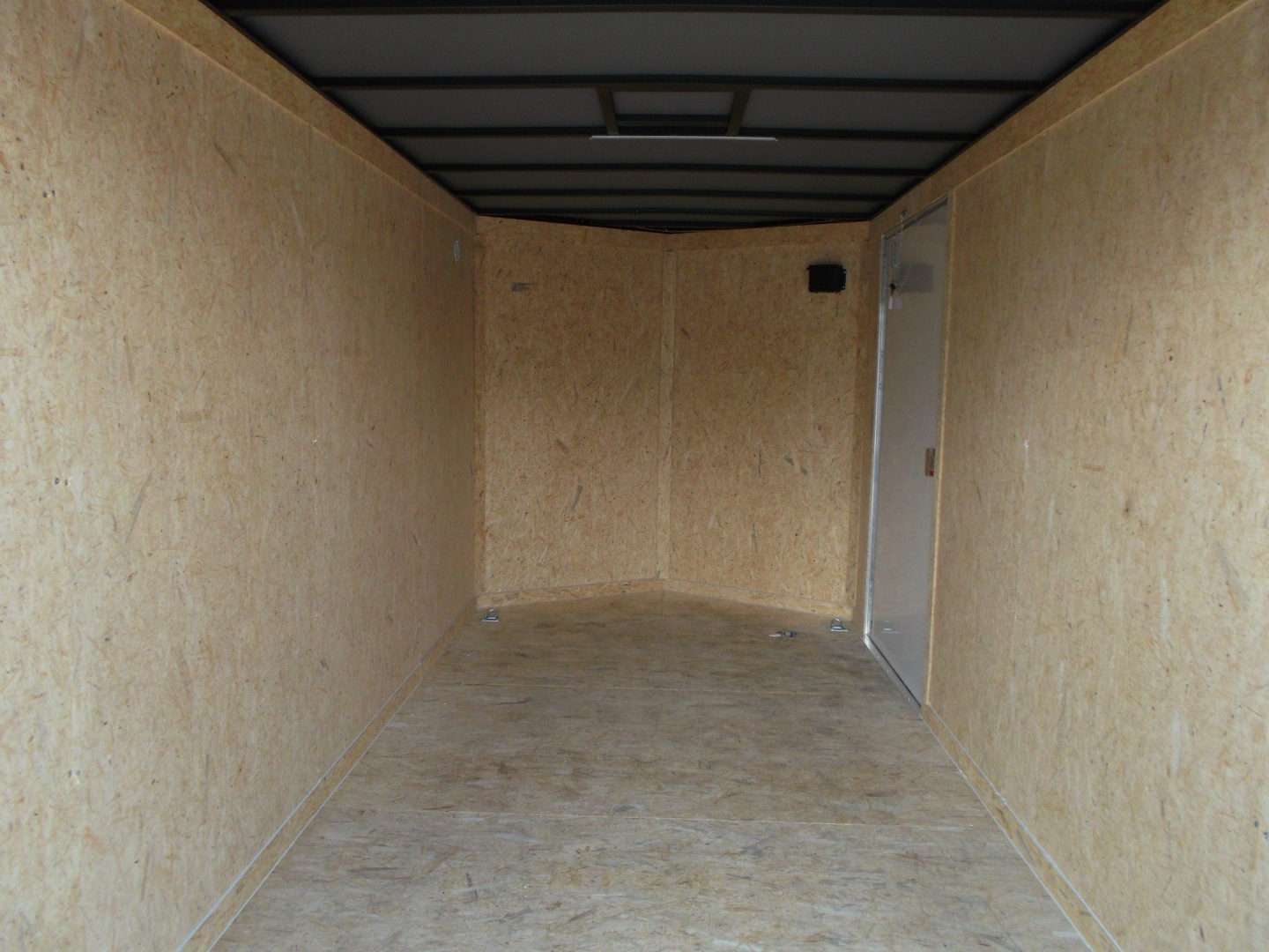 New 2026 Covered Wagon Trailers 7x16 Cargo Trailer / Enclosed Trailer / 7ft Interior / Extra Wide Ramp / 48" RV Door / .030 White Exterior