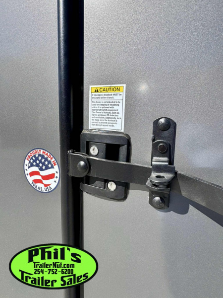 New Pace American 8.5X24 RACE TRAILER FULL ESCAPE DOOR WITH REMOVABLE FENDER Car / Racing Trailer