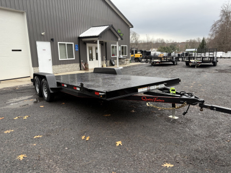 New 2026 QUALITY TRAILERS 82  x 18' (14' + 4' Dove Tail) General Duty Car Hauler 7K Car / Racing Trailer