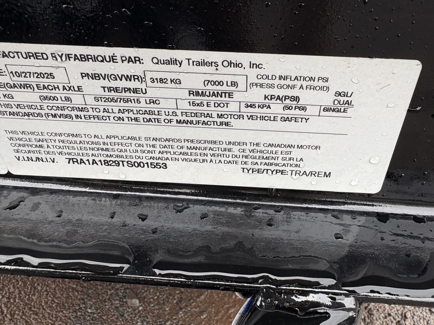 New 2026 QUALITY TRAILERS 82" x 18' (14' + 4' Dove Tail) General Duty Car Hauler 7K Car / Racing Trailer