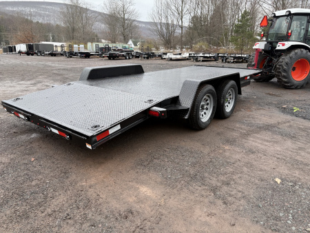 New 2026 QUALITY TRAILERS 82" x 18' (14' + 4' Dove Tail) General Duty Car Hauler 7K Car / Racing Trailer